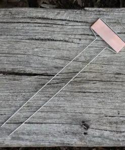 Planteskilte i kobber med pen – Pakke med 10 stk