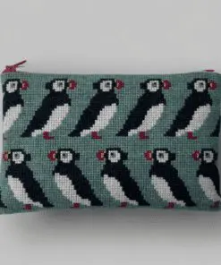 Baldyre Broderikit Clutch “Se til højre se til venstre” – DIY Taske Kit