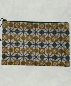 Broderikit Clutch “Stella Grøn” – DIY Taske fra Baldyre