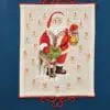Broderikit Julemand og Rådyr – Julekalender 35X43 cm – Julebroderi