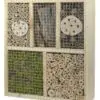Care-Bird Insekthotel Natur Firkant – 38 x 12 x 43 cm (Stor model)