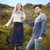 Strikkeopskrift Já! / Ja-trøjen 38-01 – Islandsk unisex sweater i Léttlopi (Sendes straks)