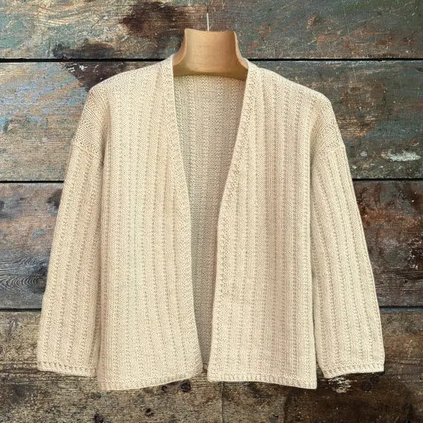 Garnpakke Iduns Trøje XL – Hanne Larsen Strik | New Arezzo + Alpaca 400