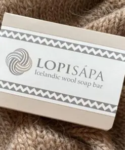 Lopi uldsæbebar – Ístex Lopisápa 90 g til vask af uld