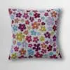 Baldyre Broderikit Pude “Tusindfryd” – Farverig broderipude med blomster | Dansk design