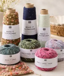 Rico Design Effektgarn – Garn med Glitter, Struktur og Særlige Effekter