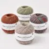 Rico Design Creative Make It Multicolor følgetråd i uld. Creative Make It Multicolor 50 g 750 m fra Rico Design