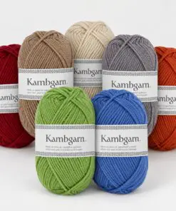 Istex Kambgarn – 100% merinould 50 g 150 m - mange farvenuancer