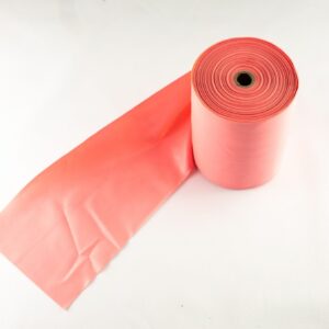 Pink træningselastik med lav modstand 2 meter