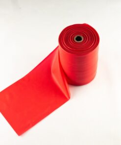 Rød træningselastik – meget lav modstand 25 meter Rulle