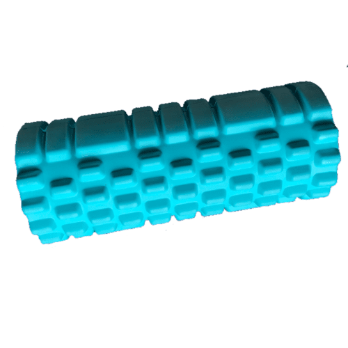 Foam Roller – Turkis foamroller med triggerpoints til effektiv massage.