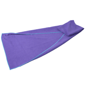 Yoga håndklæde i mikrofiber – Lilla – Stor størrelse