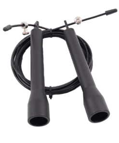 Sjippetov “Speedrope” med plastbelagt stålwire – 280 cm længdejusterbar sjippetov
