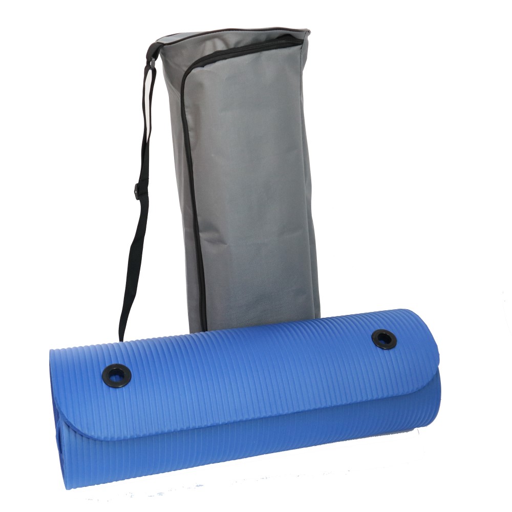 Taske til træningsmåtte – Praktisk og letvægt med bæresele og lynlås
