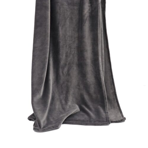 Yoga tæppe – Grå 150 x 200 cm – Super blød Flannel