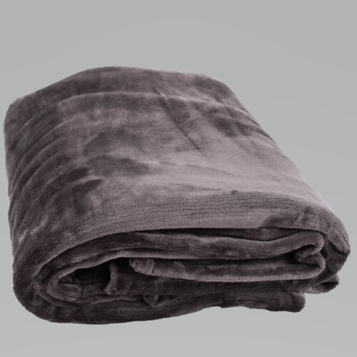 Yoga tæppe – Grå 150 x 200 cm – Super blød Flannel