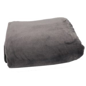Yoga tæppe – Grå 150 x 200 cm – Super blød Flannel