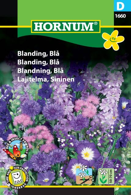 Blomsterblanding Blå – Blomsterfrø
