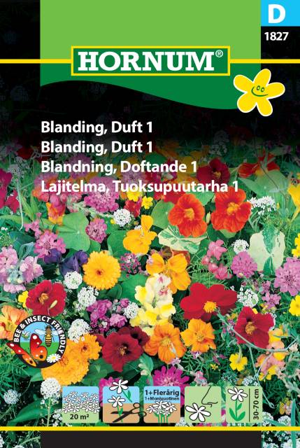 Duftende blomsterblanding “Duft 1” – Blomsterfrø