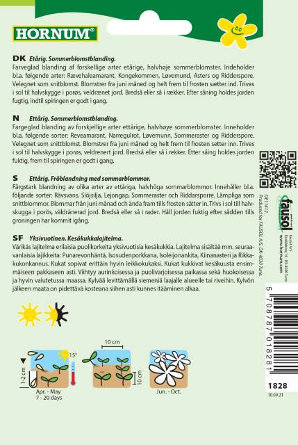 Blomsterblanding – Sommerblomst 1