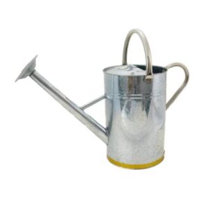 Galvaniseret vandkande med kobberfinish i bunden. Smuk og holdbar 9 liters metal vandkande i galvaniseret stål.