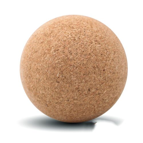 Kork massagebold til “All round massage” 8,0 cm i diameter.