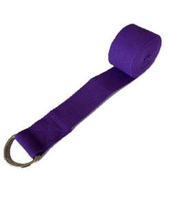 Yogasæt komplet Lilla – TPE Yogamåtte 6mm, 2 yogablokke, Yogapølle og Yogastrop