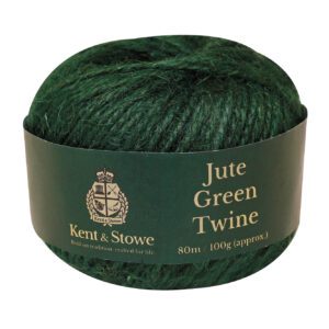 Jutegarn Grøn – Jutesnor til opbinding. 80 meter – ca. 100 Gram