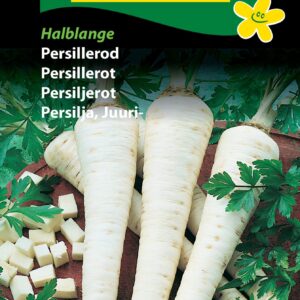 Persillerod frø – Halblange – Grøntsagsfrø