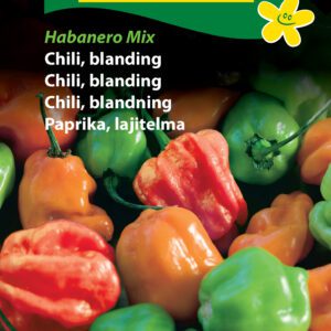 Chilifrø Mix – Blanding af stærke chili – Grøntsagsfrø