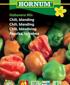 Chilifrø Mix – Blanding af stærke chili – Grøntsagsfrø