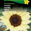 Lysegul solsikke “Zitronenprinz” – Solsikkefrø / Blomsterfrø