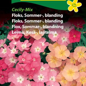 Floks blomsterfrø – Sommerblanding “Cecily mix” – Velduftende – Blomsterfrø