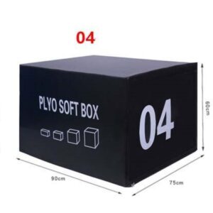 Plyo soft box nr 4. 60 cm høj. Soft jumpbox til styrke og konditionstræning. Bedste pris findes på www.nemhjem.dk