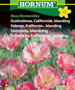 Guldvalmue Rosa Romantica – Smukke rosa nuancer – Blomsterfrø