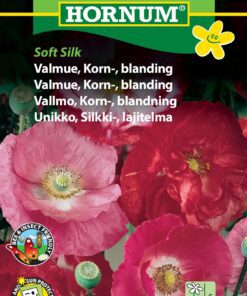 Kornvalmue frø “Soft Silk” – Smukke farvekombinationer – Blomsterfrø