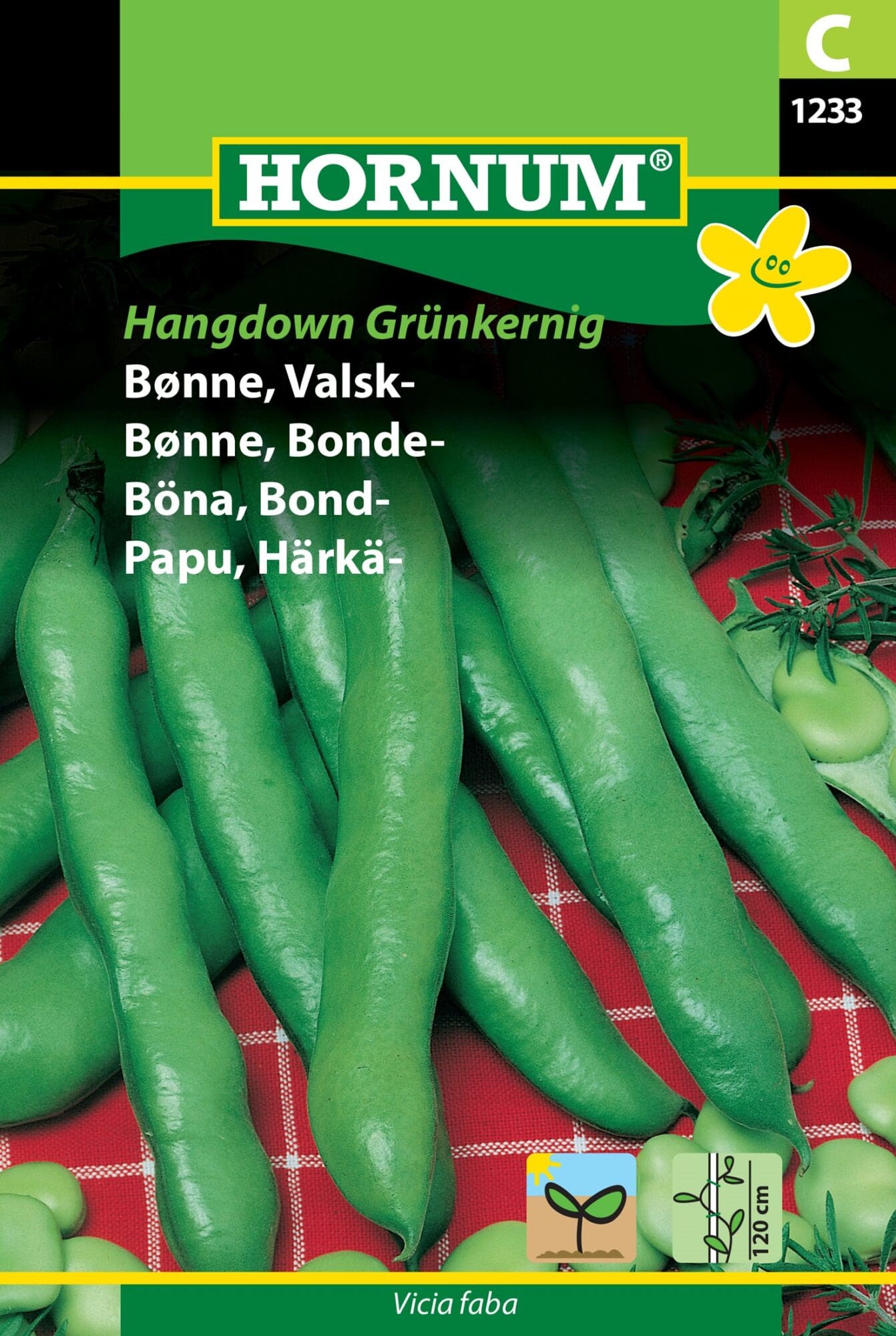 Valskbønne "Hangdown Grünkernig" - Grøntsagsfrø