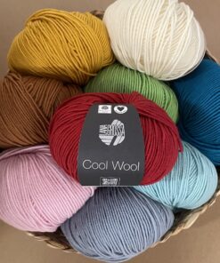 Lana Grossa Cool Wool Garn – 100 % Ren ny ekstrafine merinould