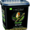 Hampefrø fuglefoder til havens vilde fugle. Care Bird De Luxe Hampefrø 5 ltr.