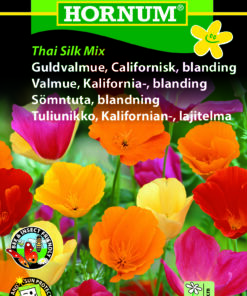 Guldvalmuefrø “Thai Silk Mix” – Valmuer i et sjældent mix af farver – Blomsterfrø