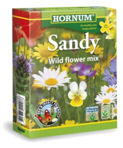 Blomsterblanding Sandy. Blomsterblanding til sandet og mager jord. Blomsterfrø til 50 m2.