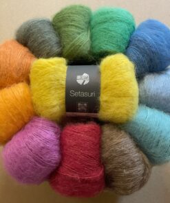 Lana Grossa Setasuri garn – Alpaca og Silke