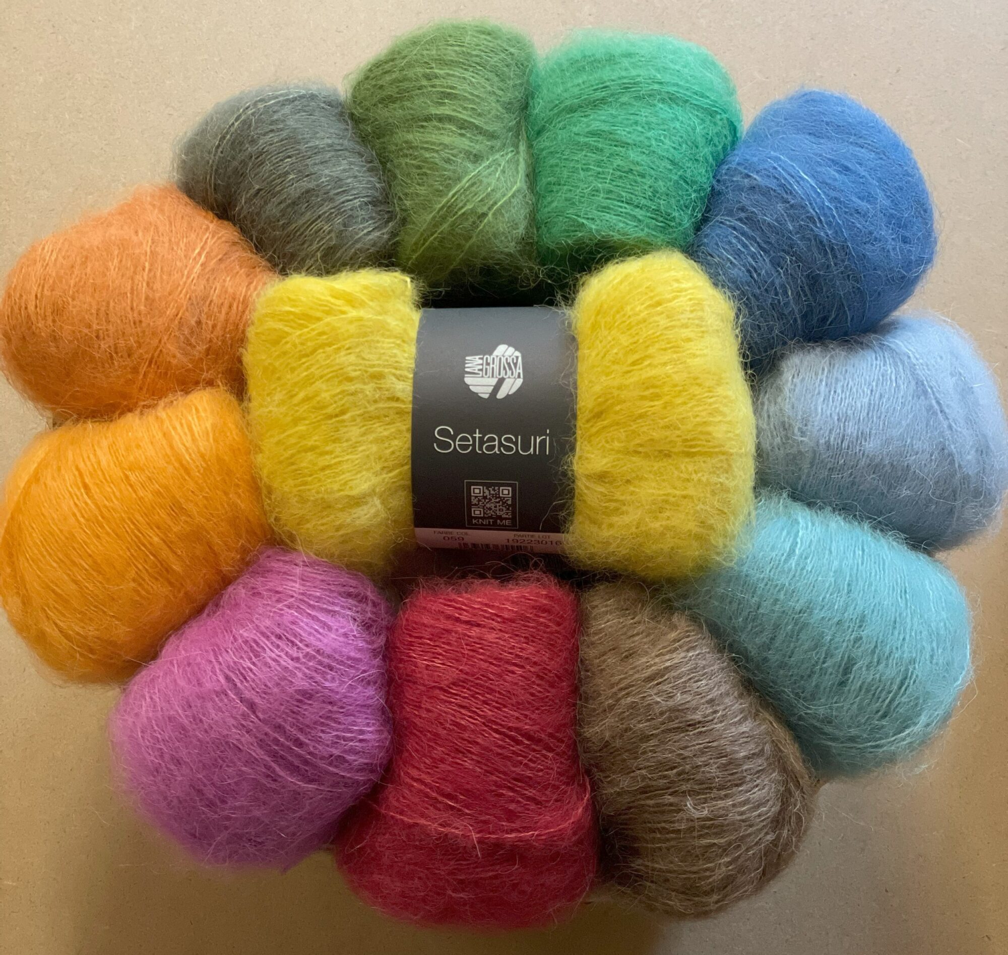 Lana Grossa Setasuri garn – Alpaca og Silke