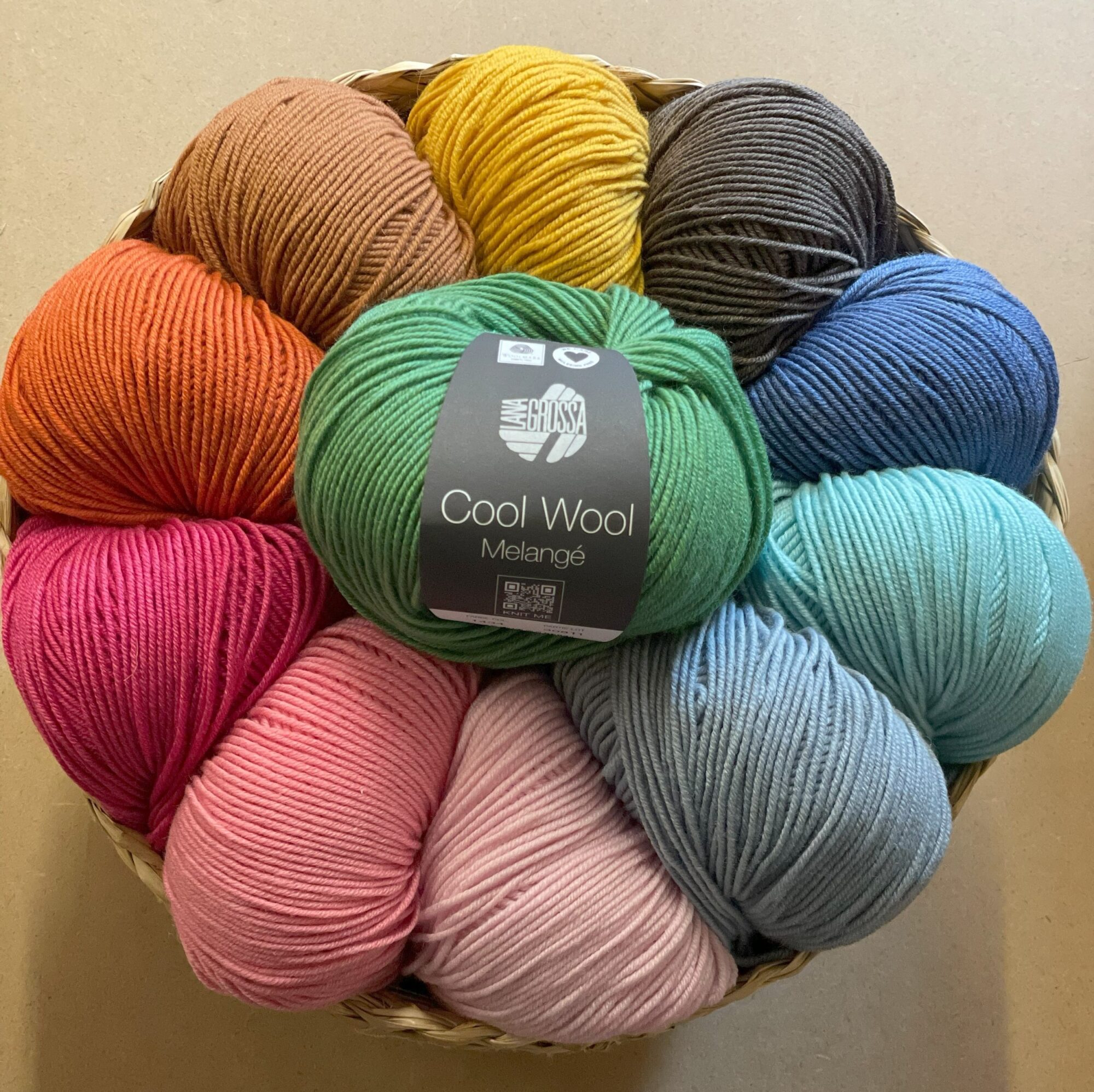 Lana Grossa Cool Wool Mélange garn – merinould