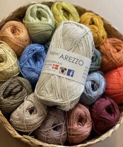 Hjertegarn Arezzo / New Arezzo – Bambus, Hør og Bomuld