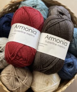 Hjertegarn Armonia Superfine Merino – 75 % Superfine Merino Uld og 25 % Nylon