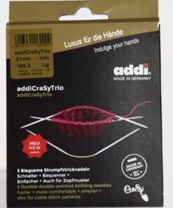 Addi strømpepinde – Addi CraSy Trio strømpepinde 21 cm