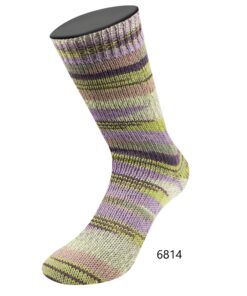 Farveskiftende strømpegarn Lana Grossa Meilenweit 100 g ARTE – Uld og Polyamid