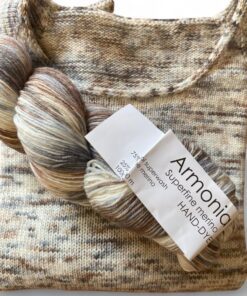 Garnpakke Str XXS-XS “Kumulus Tee O-neck” PetitKnit- Håndfarvet Armonia.