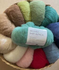 Hjertegarn Brushed Baby Alpaca – Alpaca, Uld og Nylon